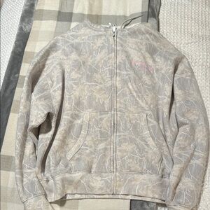 Women’s VS pink zip up sweatshirt